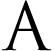A